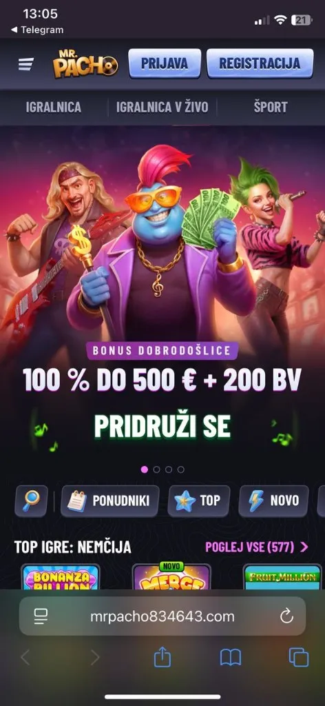 MrPacho mobilni posnetek 3