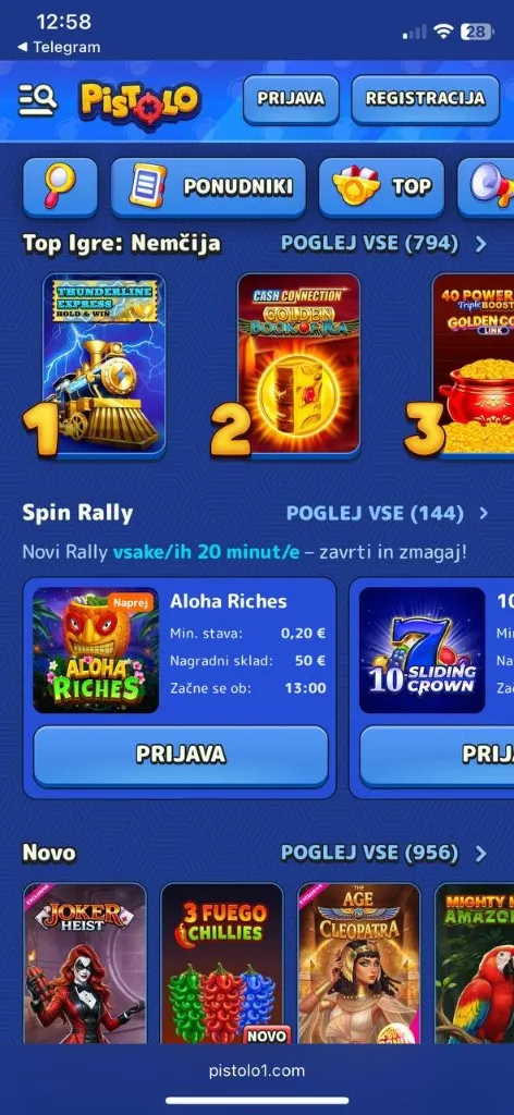 Pistolo mobilni posnetek 4